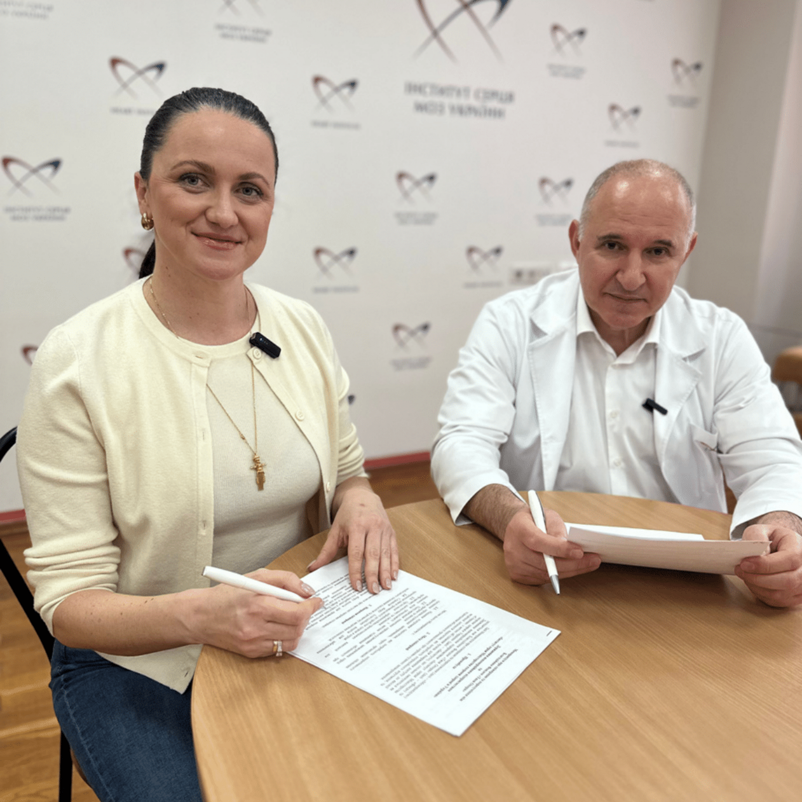 The Tvoya Opora Foundation and the Heart Institute Signed a Memorandum of Cooperation