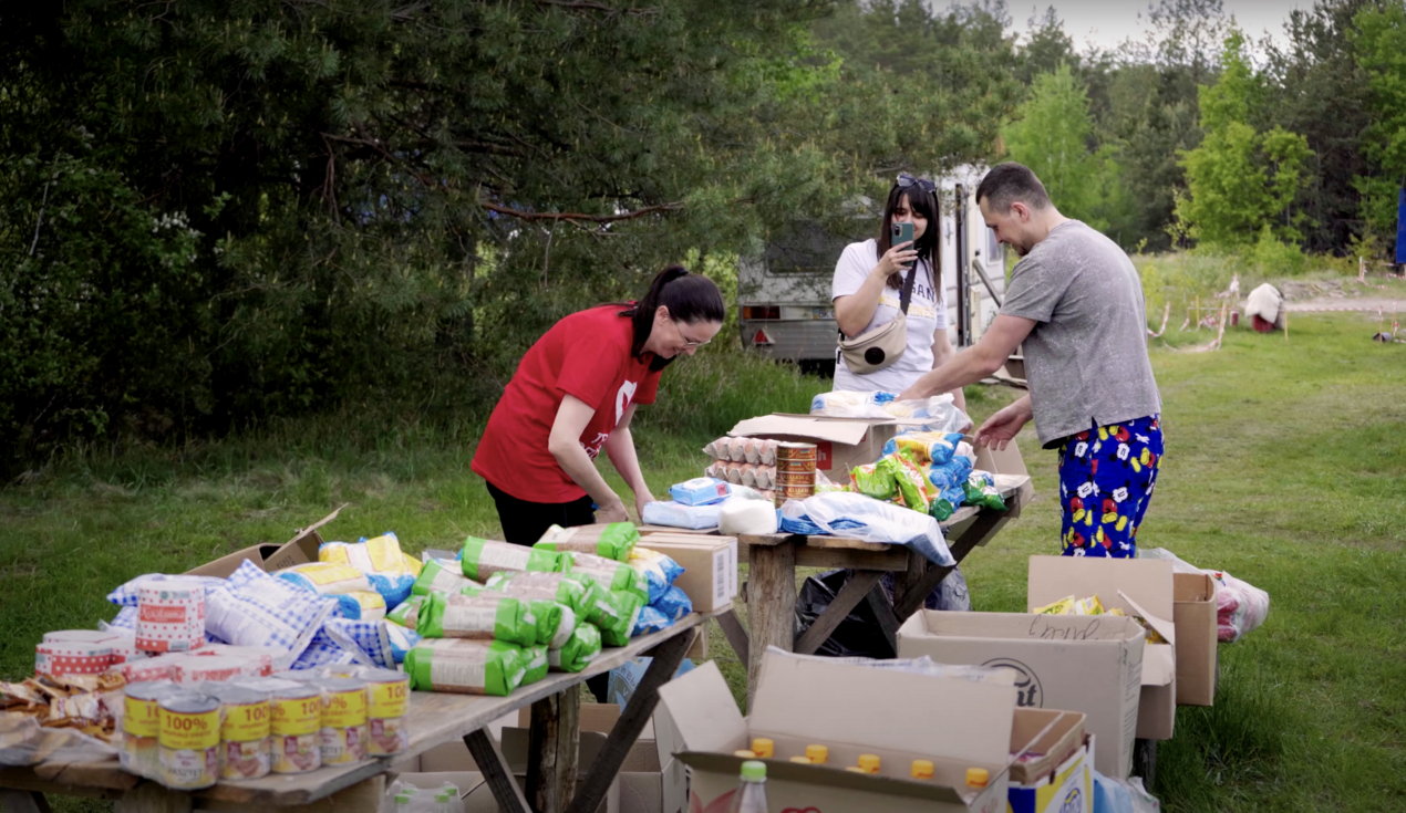 Humanitarian aid to the victims of war in Ukraine