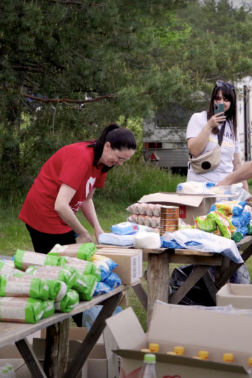 Гуманітарна допомога постраждалим від війни в Україні