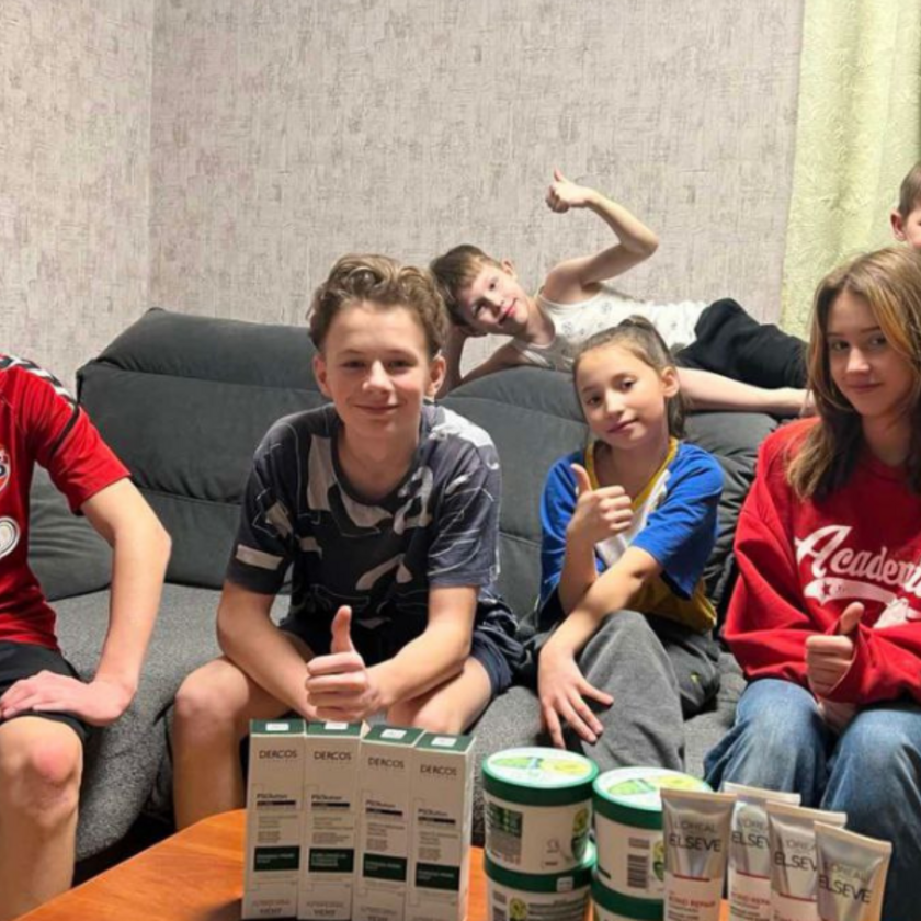 L'Oréal Ukraine Provides Humanitarian Aid to Over 10,000 Ukrainians in Partnership with the “Tvoya Opora” Foundation