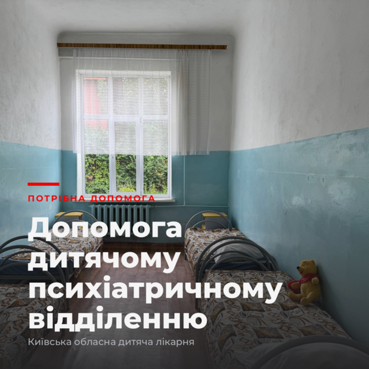 Допомога дитячому психіатричному відділенню