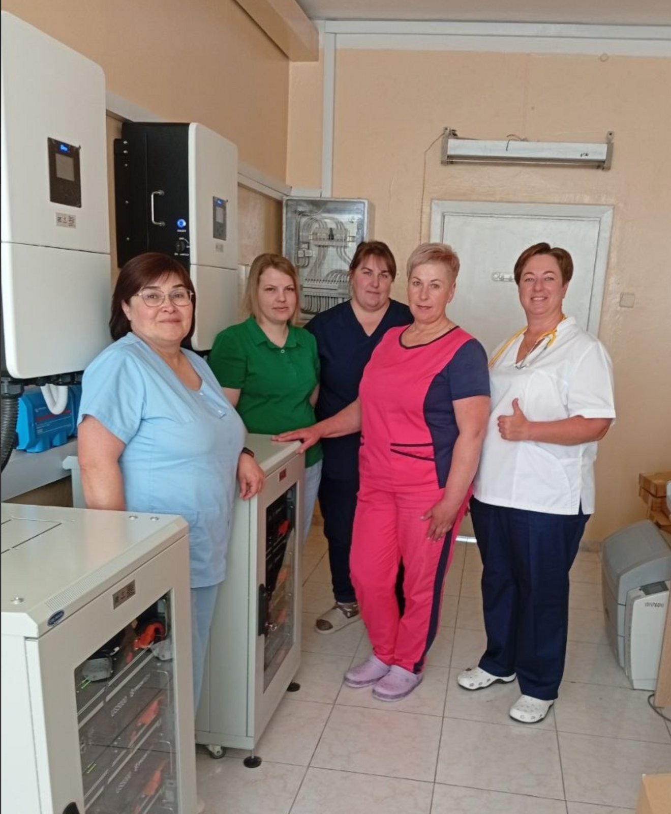 The charitable foundation “Your Support” and Crédit Agricole have ensured the energy stability of the Kyiv Regional Perinatal Center.