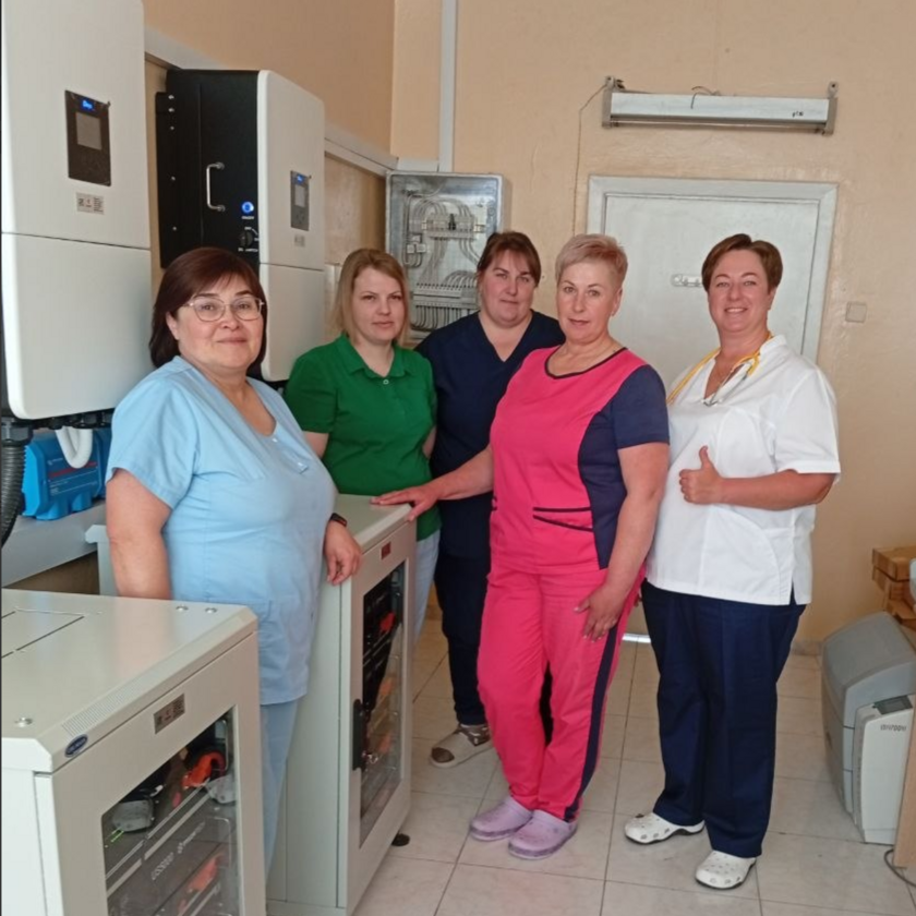 The charitable foundation “Your Support” and Crédit Agricole have ensured the energy stability of the Kyiv Regional Perinatal Center.
